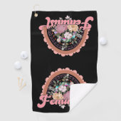 Feminist Golf Towel Golfhandtuch (Insitu)