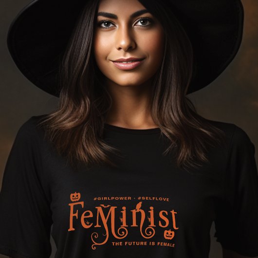 Feminist Gothic Halloween Girl Power Self Liebe T- T-Shirt