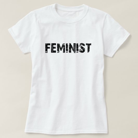 Feminist Grunge T-Shirt (Design vorne)