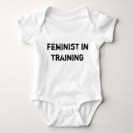Feminist im Training Baby Strampler