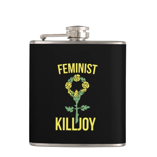 Feminist Killjoy Flachmann (Vorderseite)