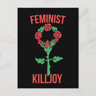Feminist Killjoy Postkarte