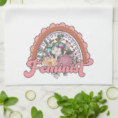Feminist Kitchtuch Geschirrtuch (Gefaltet)