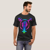Feminist LGBTQ Peace Symbol tee (Vorne ganz)