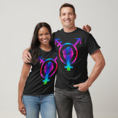 Feminist LGBTQ Peace Symbol tee (Unisex)