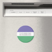 Feminist Magnet mit Audrey Ludwig Zitat (In Situ (Geschirrspüler))