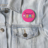 Feminist Mama Button (Beispiel)