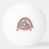 Feminist Ping Pong Balls Tischtennisball (Rückseite)