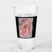 Feminist Pop Art Glas (Rückseite)