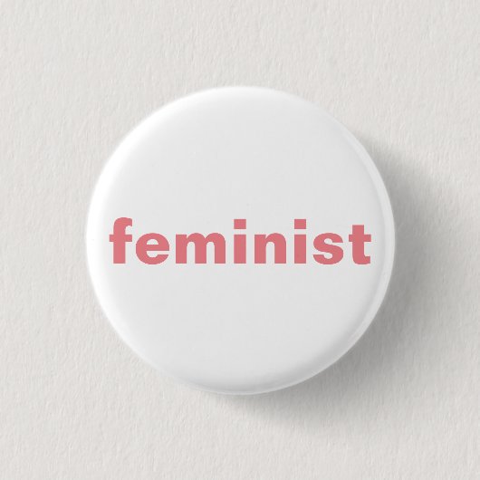 Feminist-Power Button (Vorderseite)
