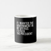 Feminist Pro Choice - Abtreibungsrechte Kaffeetasse (Mittel)