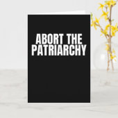 Feminist Pro Choice - Abtreibungsrechte Karte (Gelbe Blume)