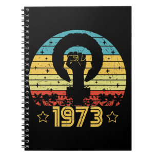 Feminist Roe / Wade Rights 1973 Drawstring Bag Notizblock