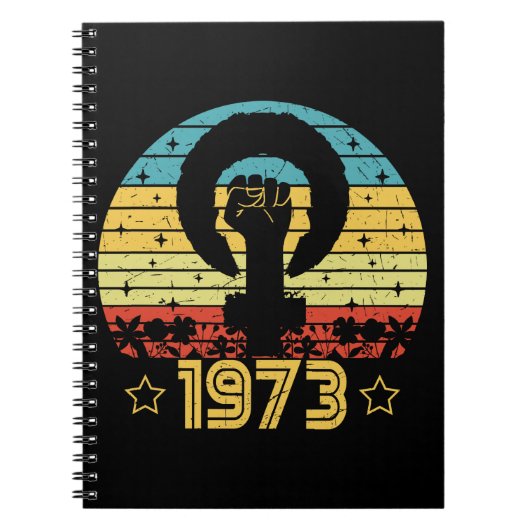 Feminist Roe / Wade Rights 1973 Drawstring Bag Notizblock (Vorderseite)