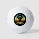 Feminist Roe / Wade Rights 1973 Golfball (Vorderseite)