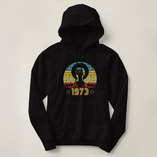 Feminist Roe / Wade Rights 1973 Hoodie (Design vorne)