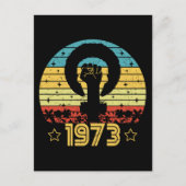 Feminist Roe / Wade Rights 1973 Postkarte (Vorderseite)