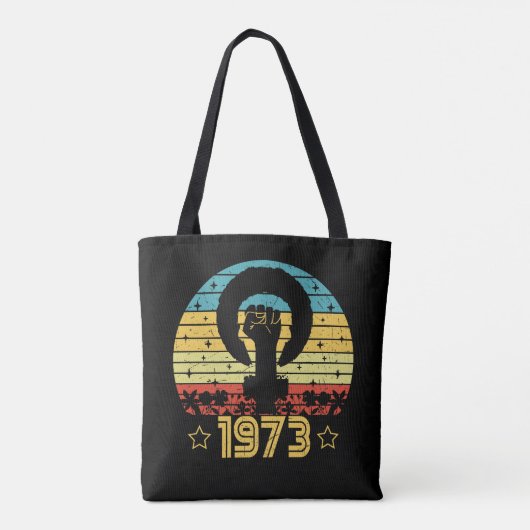 Feminist Roe / Wade Rights 1973 Tasche (Rückseite)