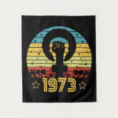 Feminist Roe / Wade Rights 1973 Wandteppich (Vorderseite)