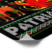 Feminist Ruth Bader Ginsburg Rbg Xmas Sleigh The P Poster (Ecke)