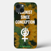 Feminist seit Konzeptionstelefonkasten Case-Mate iPhone Hülle (Rückseite)