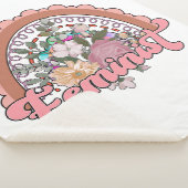 Feminist Sherpa Blanket Sherpadecke (3/4)