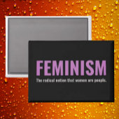 Feminist Statement Magnet