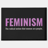 Feminist Statement Magnet (Vorderseite)