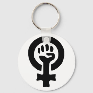 Feminist Symbol Logo Schlüsselanhänger