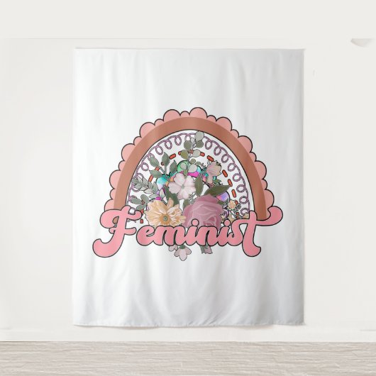 Feminist Tapestry Wandteppich (Vorderseite)