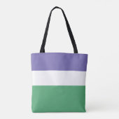 Feminist Tote-Tasche mit Magdalen Berns Zitat Tasche (Rückseite)