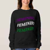 Feminist UK Sweatshirt (Vorderseite)
