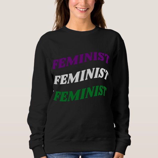 Feminist UK Sweatshirt (Vorderseite)