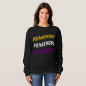 Feminist US Sweatshirt (Vorne ganz)