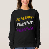 Feminist US Sweatshirt (Vorderseite)