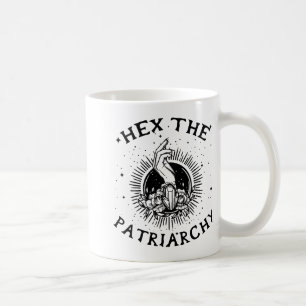 Feminist Wicca Hexe Die Patriarchie Hexenkrebs Kaffeetasse