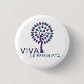 Feminista Flair Button (Vorderseite)