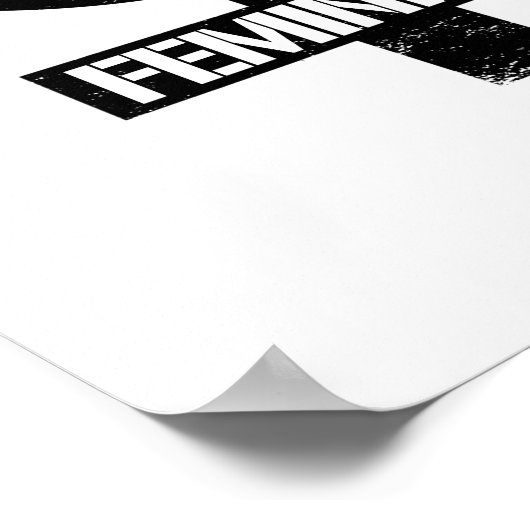 FEMINISTA POSTER (Ecke)