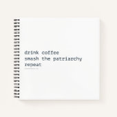 Feministenbericht Notizblock (Vorderseite)