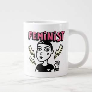 Feminister Pop Jumbo-Tasse