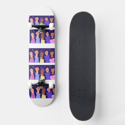 Feministerdeck Skateboard (Vorderseite)