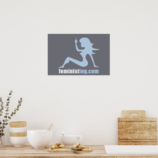 Feministerposter Poster (Küche)