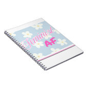 Feministin AF Notizblock (Rechte Seite)