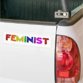 Feministin Autoaufkleber (Auf Lkw)