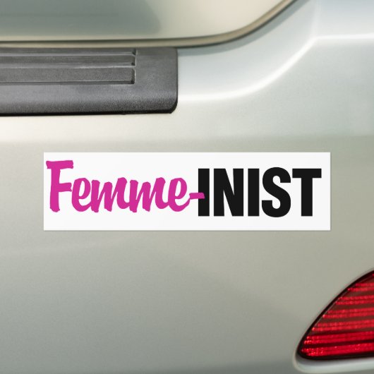 Feministin Autoaufkleber (Auf Auto)