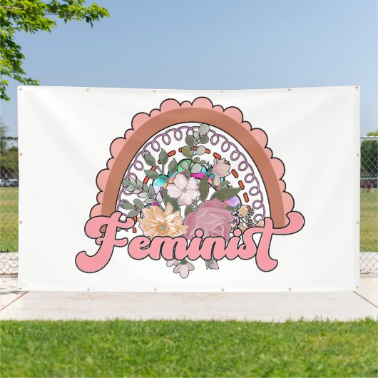 Feministin Banner (Außenbereich)