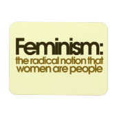 Feministin Definition Magnet (Horizontal)