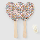 Feministin Fächer (Vorne und Hinten)