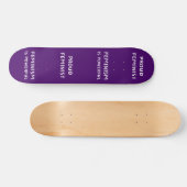 Feministin, Feminismus ist mächtig - Skateboard (Horizontal)