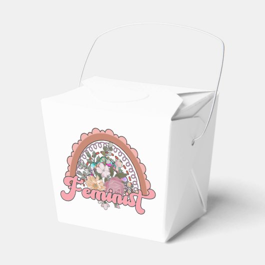 Feministin Gefallen Geschenkschachtel (Vorderseite)